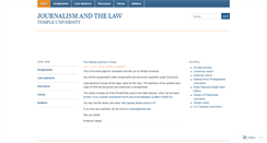 Desktop Screenshot of mediaandthelaw.org